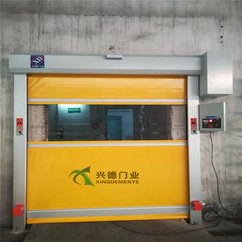 XDM快速卷簾門廠家產品的測量